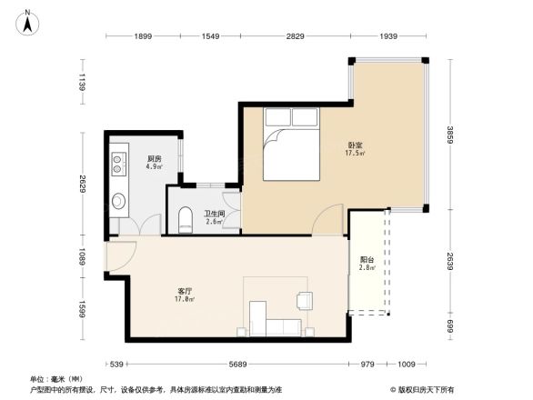 世茂锦绣长江天胤Ⅱ户型图