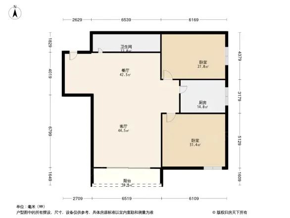 花乐亿家户型图