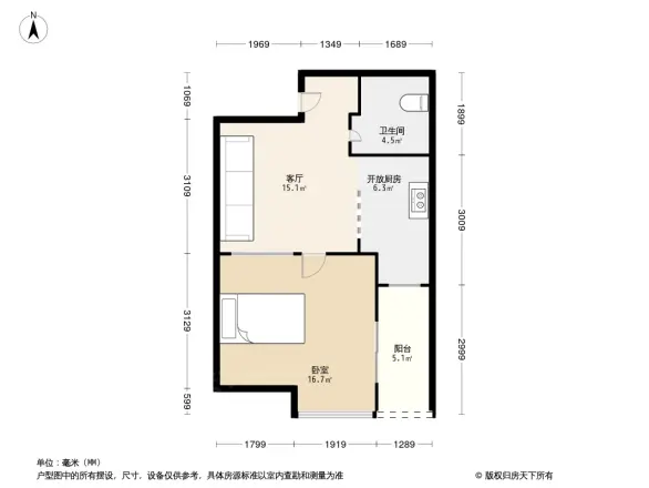 常青藤翰景苑户型图