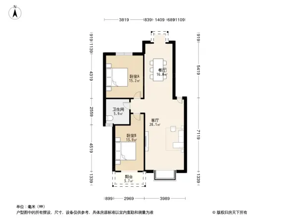 常乐新城户型图