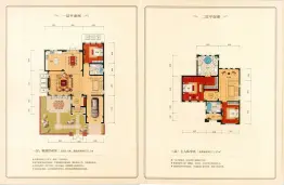 绿城·南山阳光（一、二期）5室3厅1厨3卫建面437.46㎡