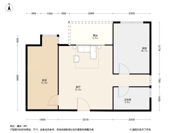 蓝巢逸品户型图