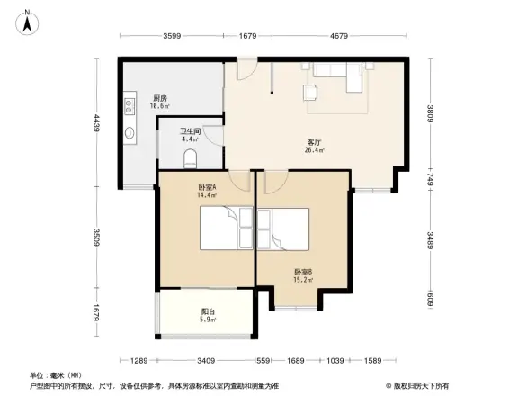 两湖官邸户型图