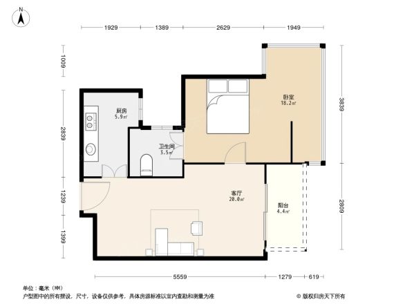 世茂锦绣长江天胤Ⅱ户型图