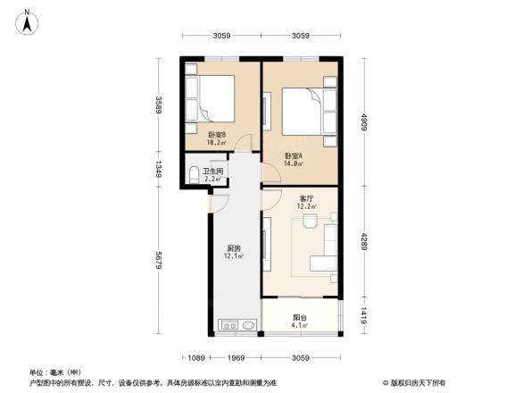 工人新村户型图