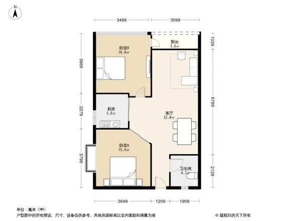 九运京汉名都户型图