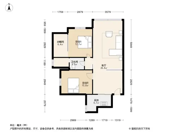 碧苑花园户型图