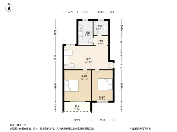 海景花园户型图