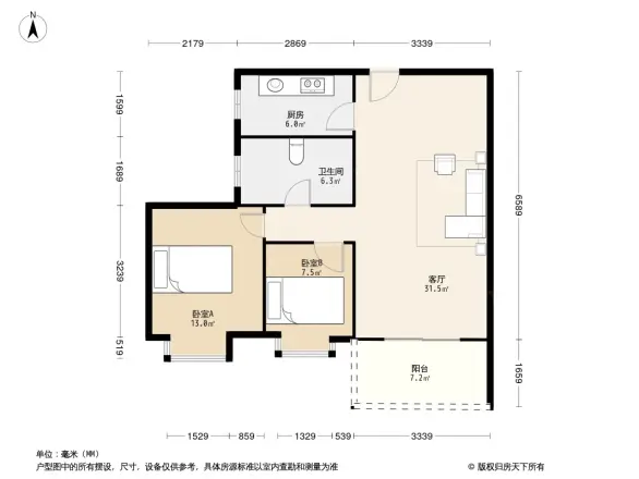 两湖官邸户型图