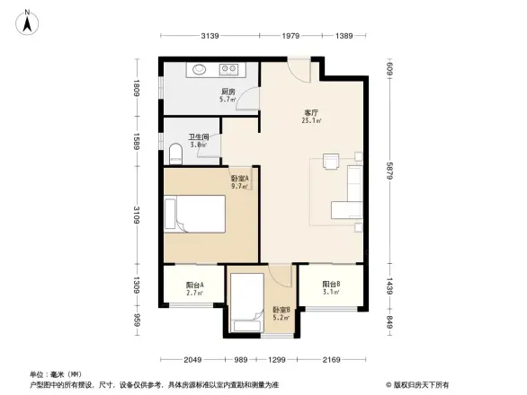 美联德玛假日二期阳光里户型图