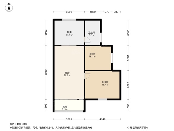 碧苑花园户型图