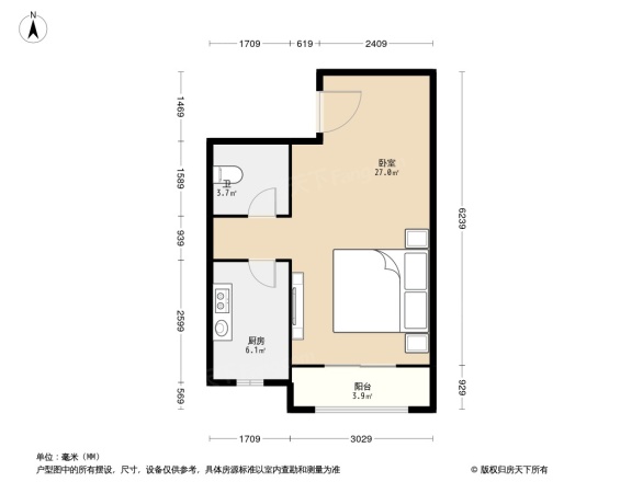 中部慧谷二期户型图
