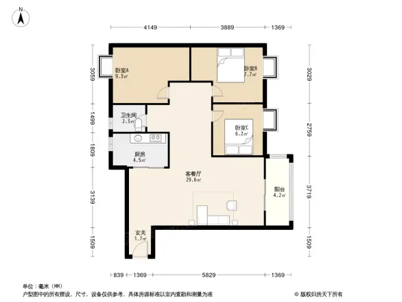 纽宾凯汉city都会中心户型图