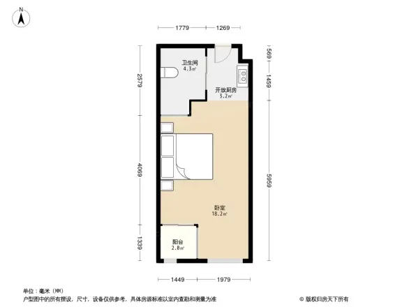金色港湾五期户型图