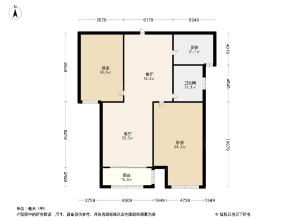新城香悦半岛户型图
