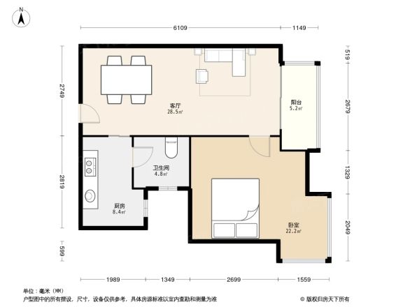 世茂锦绣长江天胤Ⅱ户型图