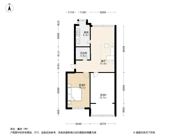 二七路韦家桑园户型图