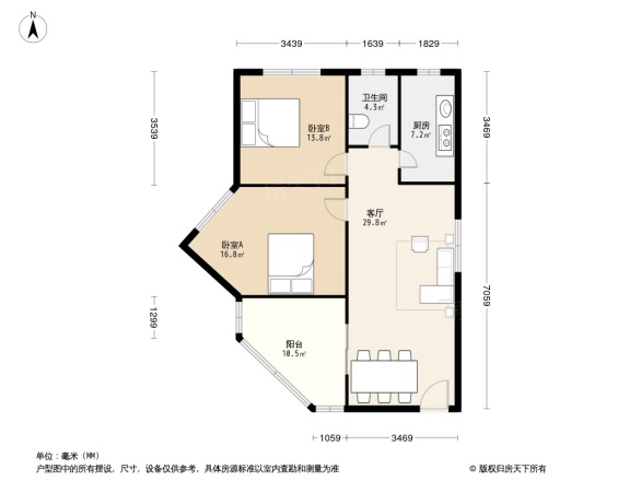 常青花园十四小区户型图