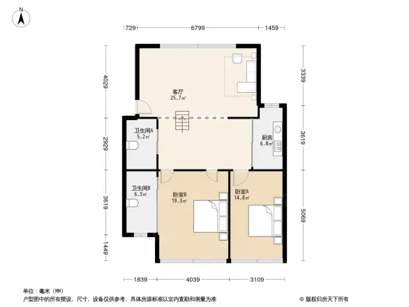 广电花园户型图