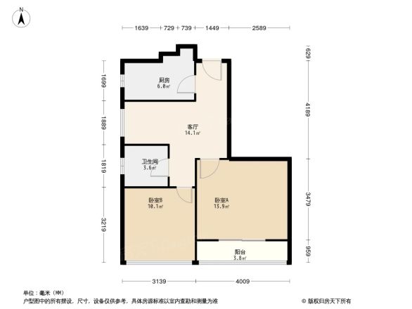 新华学府银座户型图