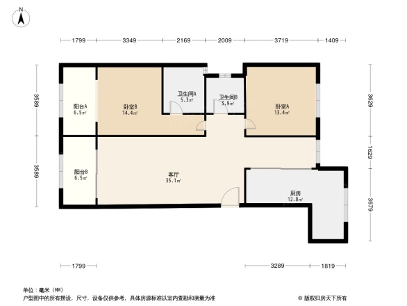沿海赛洛城户型图