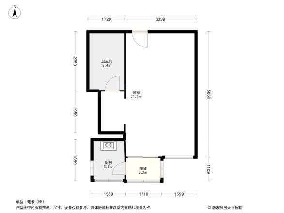 首创十方界峰度户型图