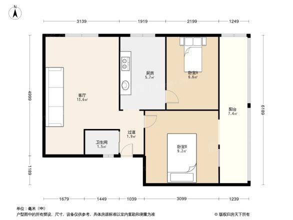 昆明机床厂宿舍户型图