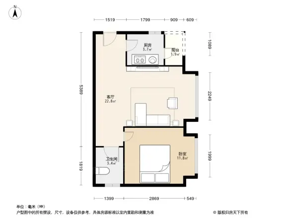 山千院西苑户型图