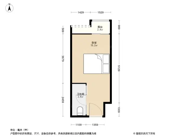 龙湖U城听蓝湾户型图