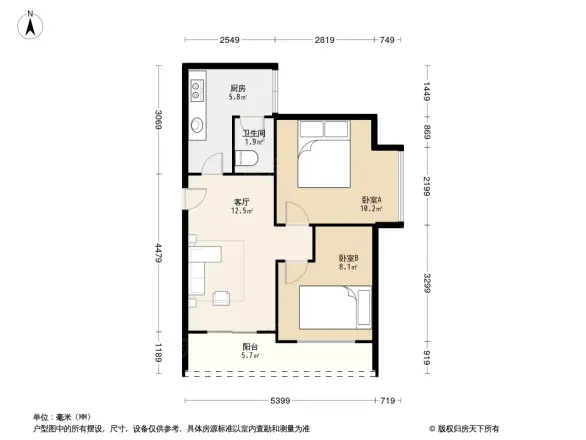 渝州新城户型图