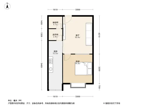 金科阳光小镇户型图