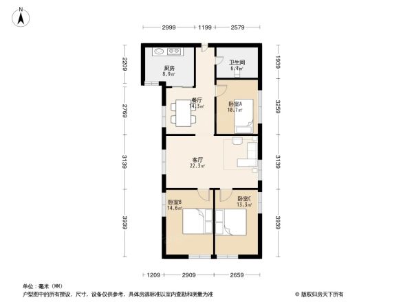 明昌大厦户型图