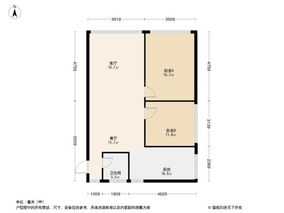 西府景苑户型图