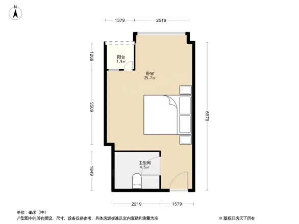 富力城河畔里户型图