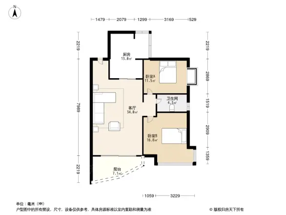 邦兴佳苑户型图