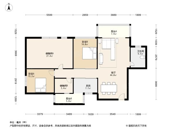 鑫海大厦户型图