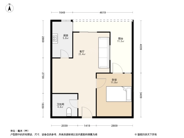 兰波红城丽景户型图