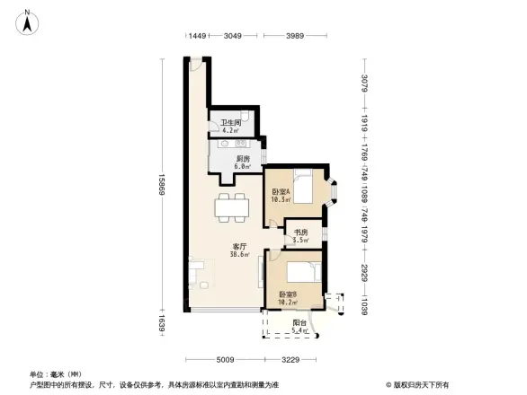 江都怡园户型图