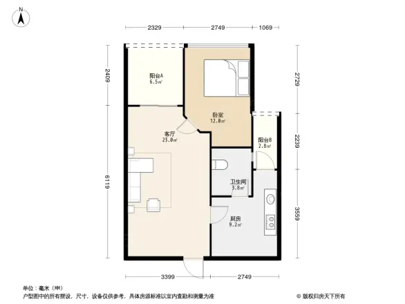 新宝龙易城户型图