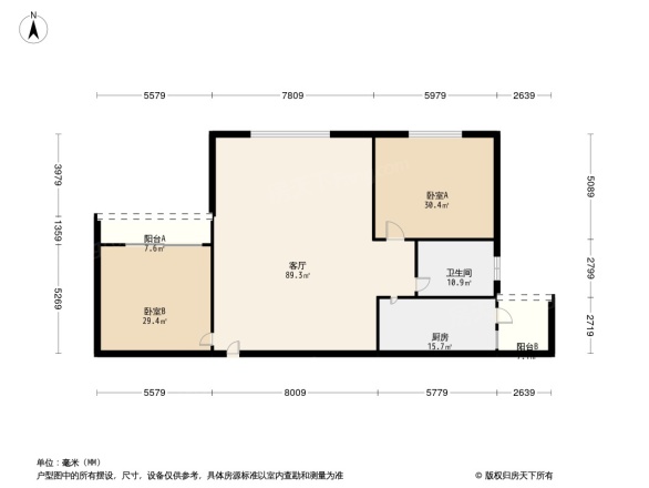 阳光世纪城户型图