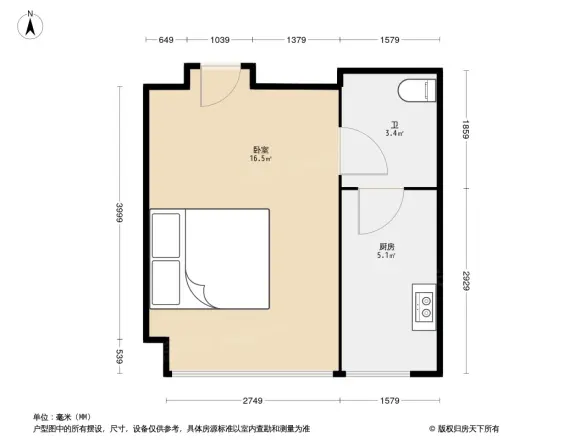 保利花半里一期户型图
