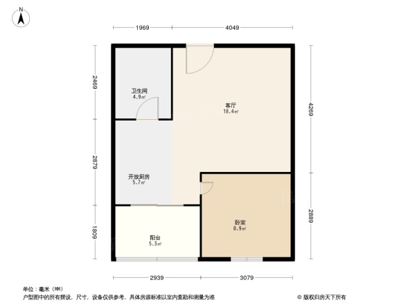 碧水天和户型图