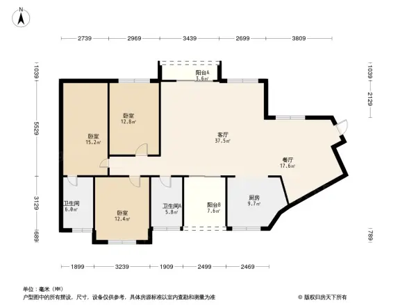 丰泰东海城堡户型图