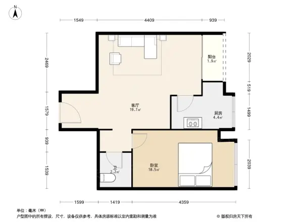 华宇龙湾户型图