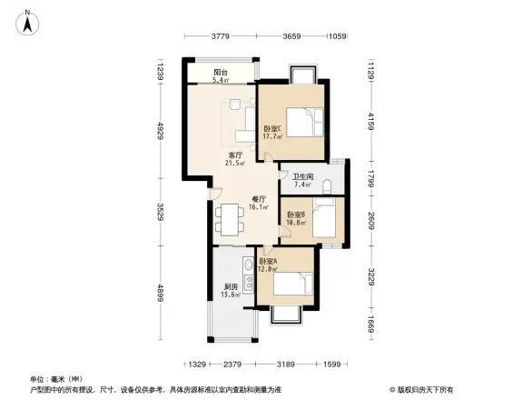 航天园户型图