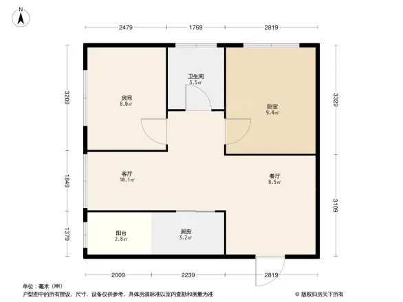曦圆青岗湾户型图