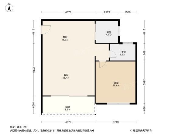 东方新城户型图