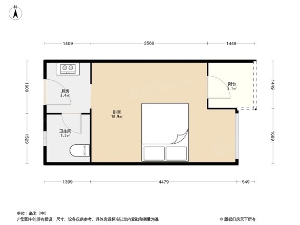 迷你新居户型图