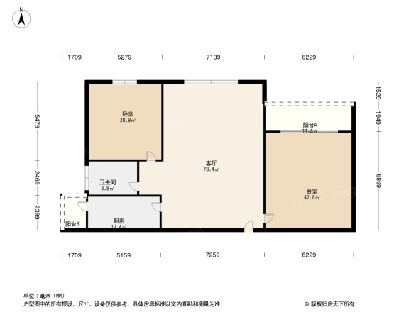 阳光世纪城户型图