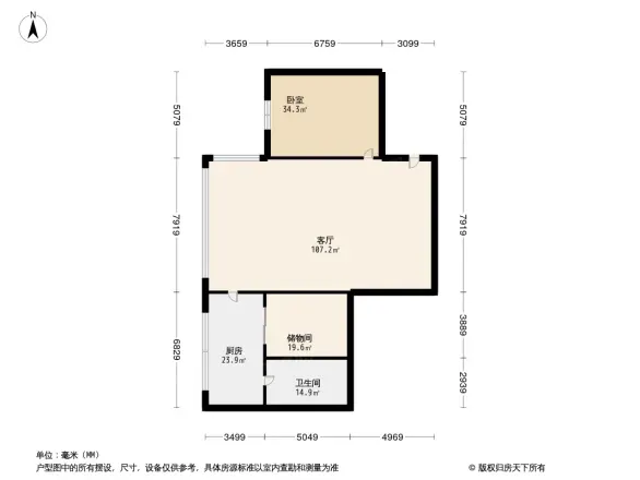 北碚劳动村户型图
